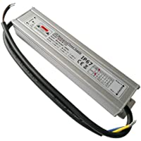 YAYZA! 1-Paquete Controlador de LED Compacto Ultra-Fino A Prueba de Agua IP67 12V 2.5A 30W de Bajo Voltaje Módulo…